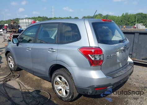 2014 Subaru Forester 2.5I из США, поврежденный, VIN JF2SJAAC2EH482940